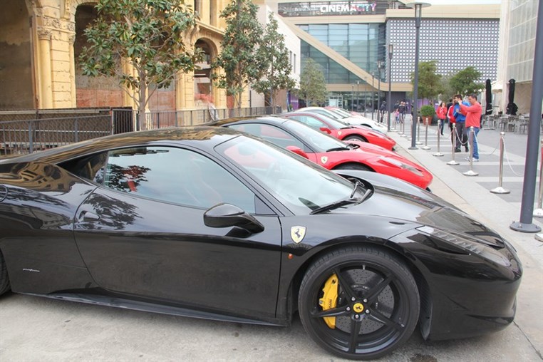 Ferrari Car Show at Beirut Souks